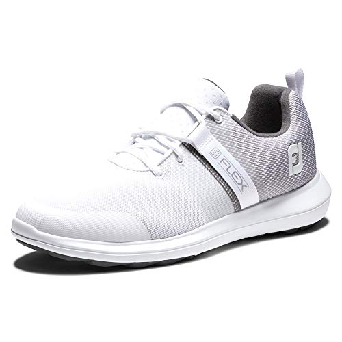Footjoy Herren Flex Golfschuh, Weiss/opulenter Garten, 41 EU Footjoy Herren Flex Golfschuh, Weiss/opulenter Garten, 41 EU von FootJoy