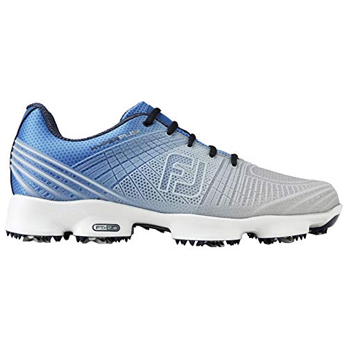 Footjoy Herren Hyperflex II Golfschuhe, (Blau/Silber) von FootJoy