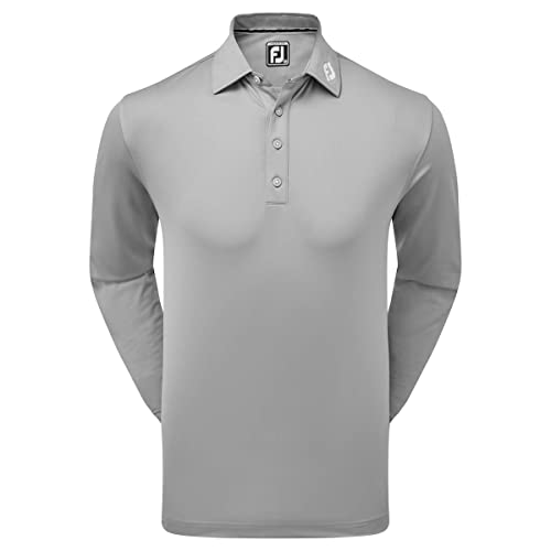 Footjoy Herren Thermolite Golfhemd, grau, XXL von FootJoy