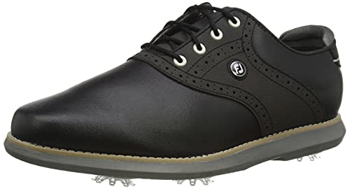 HP Computers Damen Traditions Golfschuh, Schwarz, 40.5 EU von FootJoy