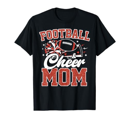 Fußball Cheer Mom für Frauen Männer Vintage Cheerleader T-Shirt Fußball Cheer Mom für Frauen Männer Vintage Cheerleader T-Shirt von Football Cheer Cheerleader Tees