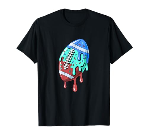 Game Day Fußball Drip Ice Cream für Männer Frauen Jungen T-Shirt Game Day Fußball Drip Ice Cream für Männer Frauen Jungen T-Shirt von Football Drip Lineman Game Day