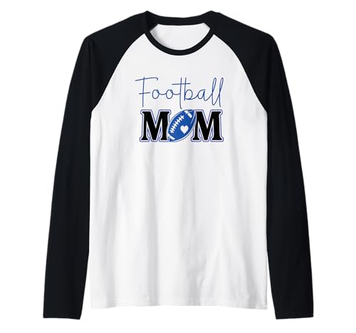 Fußball Mama Herz Team Spirit Pride Raglan Fußball Mama Herz Team Spirit Pride Raglan von Football Enthusiast Family Gear