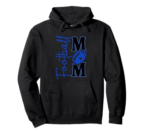 Fußball Mama Liebe Herz Grafiktext Pullover Hoodie von Football Enthusiast Mothers Connection