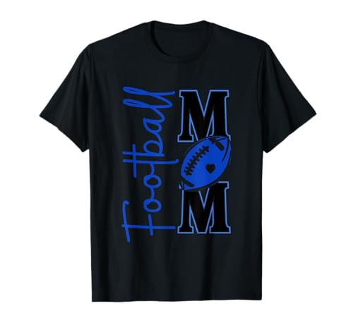 Fußball Mama Liebe Herz Grafiktext T-Shirt Fußball Mama Liebe Herz Grafiktext T-Shirt von Football Enthusiast Mothers Connection