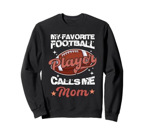 Mein Lieblingsfußballspieler nennt Mich Mama Lustiger Muttertag Sweatshirt Mein Lieblingsfußballspieler nennt Mich Mama Lustiger Muttertag Sweatshirt von Football Lover Mother Sport Football Player