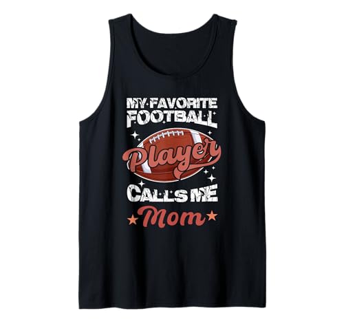 Mein Lieblingsfußballspieler nennt Mich Mama Lustiger Muttertag Tank Top Mein Lieblingsfußballspieler nennt Mich Mama Lustiger Muttertag Tank Top von Football Lover Mother Sport Football Player
