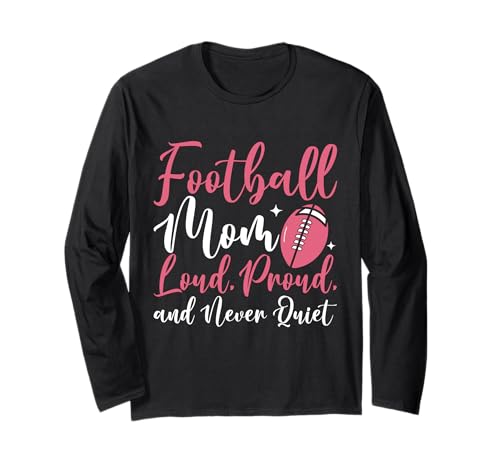 Fußball Mama Langarmshirt Fußball Mama Langarmshirt von Football Mom Accessories