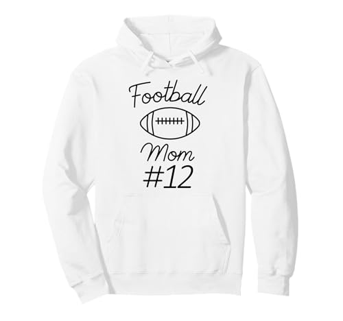 Fußball-Mama Nummer 12: Größte Fanmannschaft, Mutter, Mein Sohn Pullover Hoodie Fußball-Mama Nummer 12: Größte Fanmannschaft, Mutter, Mein Sohn Pullover Hoodie von Football Mom Biggest Fan Tees
