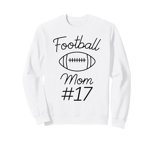 Fußball-Mama Nummer 17: Größte Fanmannschaft, Mutter, Mein Sohn Sweatshirt Fußball-Mama Nummer 17: Größte Fanmannschaft, Mutter, Mein Sohn Sweatshirt von Football Mom Biggest Fan Tees