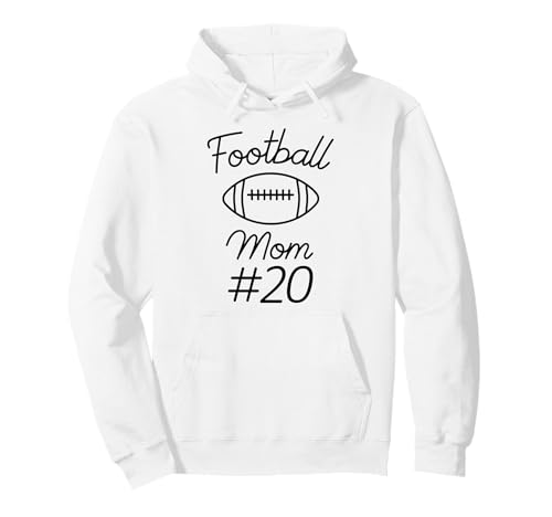 Fußball-Mama Nummer 20, größte Fanmannschaft, Mutter, Mein Sohn Pullover Hoodie Fußball-Mama Nummer 20, größte Fanmannschaft, Mutter, Mein Sohn Pullover Hoodie von Football Mom Biggest Fan Tees