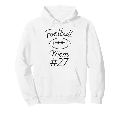 Fußball-Mama Nummer 27: Größte Fanmannschaft, Mutter, Mein Sohn Pullover Hoodie Fußball-Mama Nummer 27: Größte Fanmannschaft, Mutter, Mein Sohn Pullover Hoodie von Football Mom Biggest Fan Tees