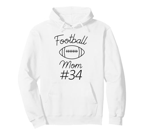 Fußball-Mama Nummer 34, größte Fanmannschaft, Mutter, Mein Sohn Pullover Hoodie Fußball-Mama Nummer 34, größte Fanmannschaft, Mutter, Mein Sohn Pullover Hoodie von Football Mom Biggest Fan Tees