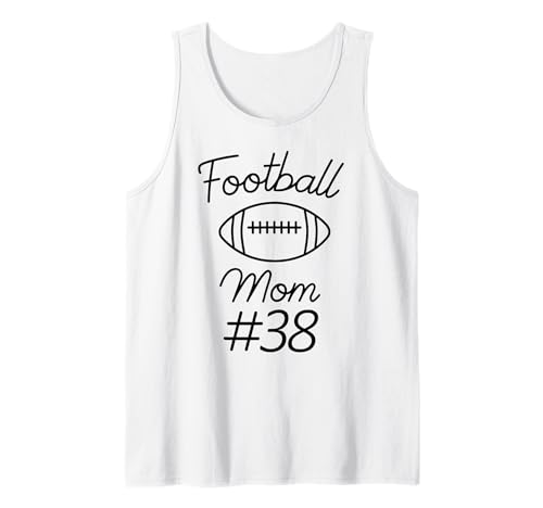 Fußball-Mama Nummer 38: Größte Fanmannschaft, Mutter, Mein Sohn Tank Top Fußball-Mama Nummer 38: Größte Fanmannschaft, Mutter, Mein Sohn Tank Top von Football Mom Biggest Fan Tees