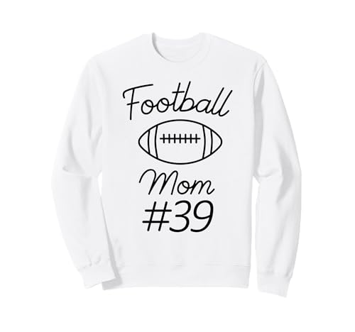 Fußball-Mama Nummer 39: Größte Fanmannschaft, Mutter, Mein Sohn Sweatshirt Fußball-Mama Nummer 39: Größte Fanmannschaft, Mutter, Mein Sohn Sweatshirt von Football Mom Biggest Fan Tees