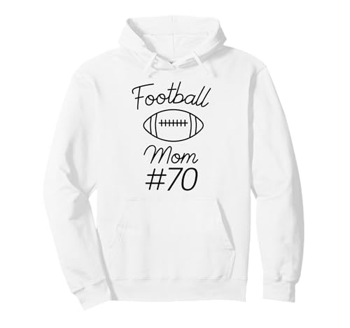 Fußball-Mama Nummer 70, größte Fanmannschaft, Mutter, Mein Sohn Pullover Hoodie Fußball-Mama Nummer 70, größte Fanmannschaft, Mutter, Mein Sohn Pullover Hoodie von Football Mom Biggest Fan Tees
