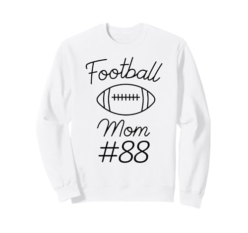 Fußball-Mama Nummer 88: Größte Fanmannschaft, Mutter, Mein Sohn Sweatshirt Fußball-Mama Nummer 88: Größte Fanmannschaft, Mutter, Mein Sohn Sweatshirt von Football Mom Biggest Fan Tees