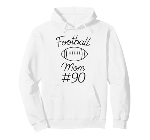 Fußball-Mama Nummer 90, größte Fanmannschaft, Mutter, Mein Sohn Pullover Hoodie Fußball-Mama Nummer 90, größte Fanmannschaft, Mutter, Mein Sohn Pullover Hoodie von Football Mom Biggest Fan Tees
