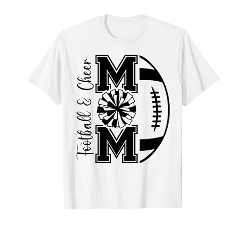 Fußball Cheer Mom für Frauen Vintage Cheerleader Game Day T-Shirt Fußball Cheer Mom für Frauen Vintage Cheerleader Game Day T-Shirt von Football Mom Coquette Bow Shirt Women Kids Apparel