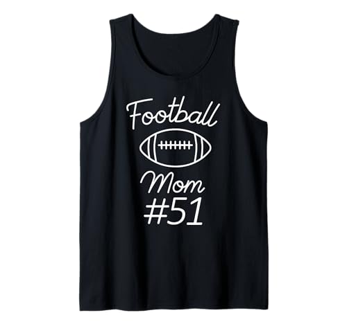 Fußball Mama Nummer 51 Biggest Fan Woman Team Game My Son Tank Top Fußball Mama Nummer 51 Biggest Fan Woman Team Game My Son Tank Top von Football Mom Numbered Apparel