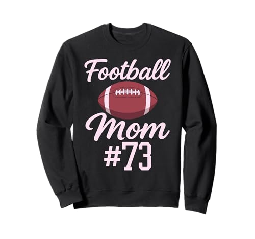 Fußball Mama #73 Lustiges Mutter Frau Touchdown Mädchen Sohn Spiel Sweatshirt von Football Mom Pink Apparel