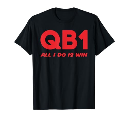 QB1 I Love My Quarterback Offensive Line Herren Damen Fußball T-Shirt QB1 I Love My Quarterback Offensive Line Herren Damen Fußball T-Shirt von Football Pro Apparel Athlete College High School