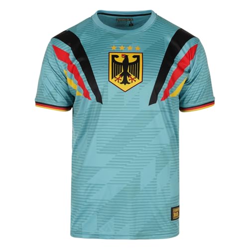 Fußballtrikots, Fußball Trikot Deutschland, Nationalmannschaften, Fan-Trikot, Deutschland Trikot - Fußball T-Shirt (XXL) von Football Roots