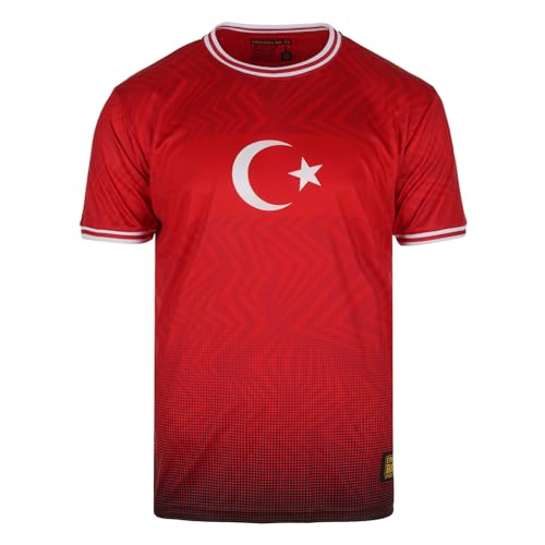 Fußballtrikots, Fußball Trikot Türkei, Nationalmannschaften, Fan-Trikot, Türkei Trikot - Fußball T-Shirt (L) von Football Roots
