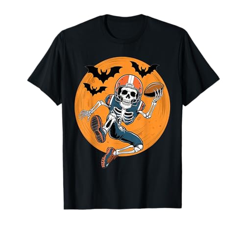 American Football Skelett Halloween Sport Fußball Herren Junge T-Shirt American Football Skelett Halloween Sport Fußball Herren Junge T-Shirt von Football Skeleton Vintage Halloween Graphic