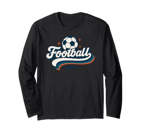 Fußball 1863 Sport Varsity Vintage Fußball Jungen Mädchen Langarmshirt Fußball 1863 Sport Varsity Vintage Fußball Jungen Mädchen Langarmshirt von FootballAxis1