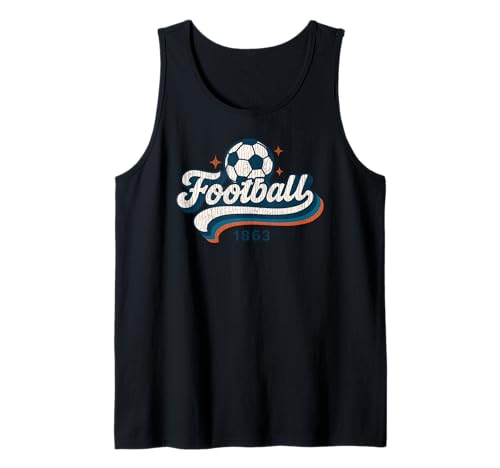 Fußball 1863 Sport Varsity Vintage Fußball Jungen Mädchen Tank Top Fußball 1863 Sport Varsity Vintage Fußball Jungen Mädchen Tank Top von FootballAxis1