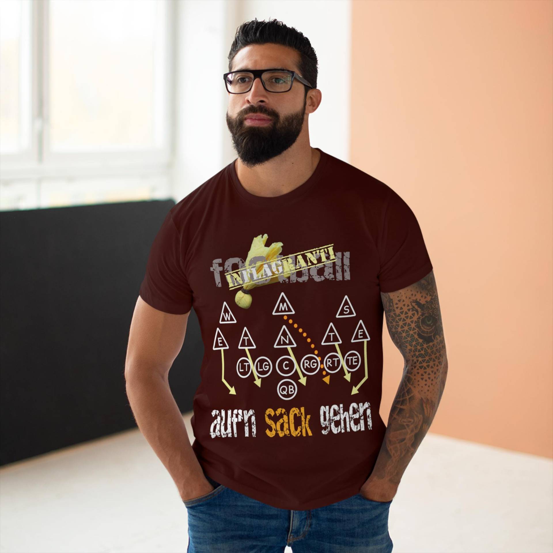 Quarterback Sack Wortspiel By Football Inflagranti - American Designs Aus Deutschland | Aufn "Sack" Gehen Quarterback Sack Wortspiel By Football Inflagranti - American Designs Aus Deutschland | Aufn "Sack" Gehen von Footballinflagranti