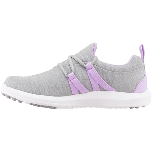 FootJoy Damen Leisure Slip-on Golfschuh, Gris/Morado, 36.5 EU von FootJoy