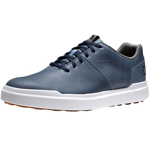 FootJoy Herren Contour Casual Golfschuh, blau/weiß von FootJoy