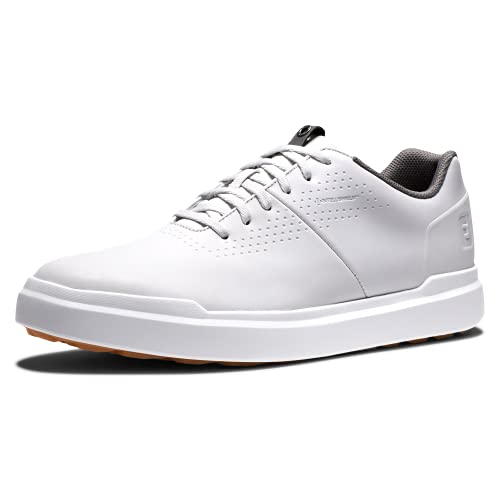 FootJoy Herren Contour Casual Golfschuh, weiß, 10 UK von FootJoy