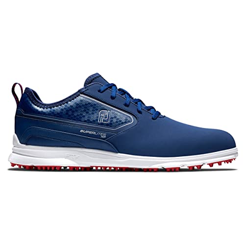 FootJoy Herren Superlites XP Golfschuh, Marineblau/rot von FootJoy