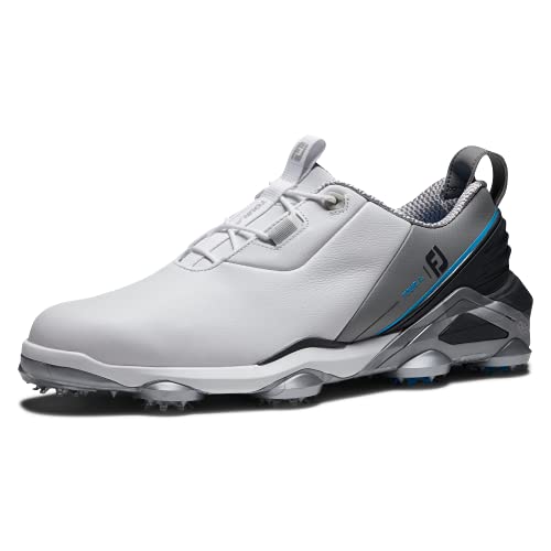 FootJoy Herren Tour Alpha Golfschuh, Weiß Grau Blau FootJoy Herren Tour Alpha Golfschuh, Weiß Grau Blau von FootJoy