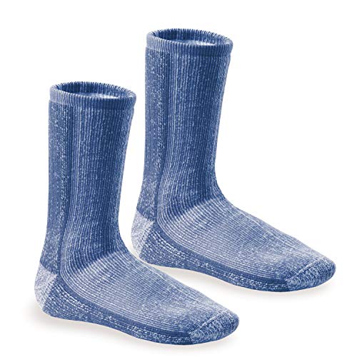 Footstar Damen & Herren Wollsocken (2er Pack) THERMO-ULTRA - Blau 39-42 von Footstar