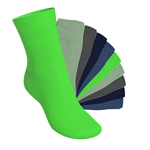 Footstar Kinder Socken (10 Paar) - Everyday! - Cool Colours 27-30 von Footstar