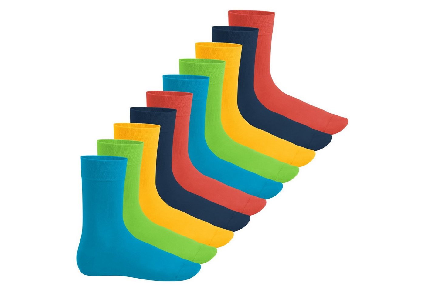 Footstar Basicsocken Everyday! Herren & Damen Socken (10 Paar) mit Baumwolle von Footstar