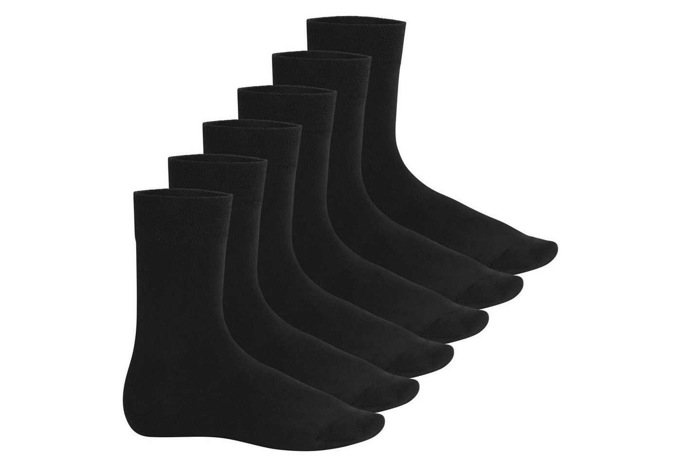 Footstar Basicsocken Herren Bambus Socken (6 Paar) aus nachhaltiger Viskose von Footstar