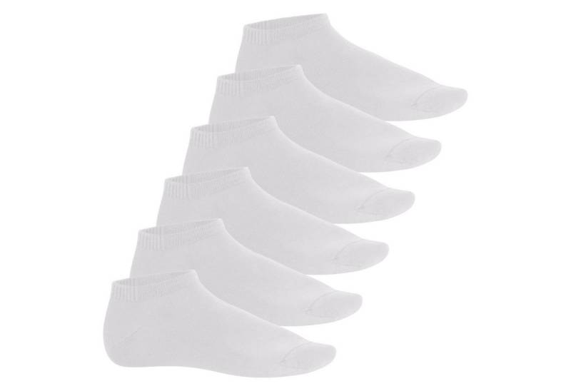 Footstar Füßlinge Herren Bambus Sneaker Socken (6 Paar) nachhaltige Viskose von Footstar