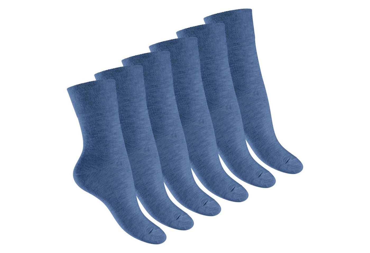 Footstar Gesundheitssocken Damen Gesundheitssocken (6 Paar) - Nahtfreie Diabetikersocken von Footstar