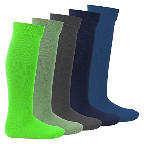 Footstar Kinder Kniestrümpfe (5 Paar) - Everyday! - Cool Colours 31-34 von Footstar