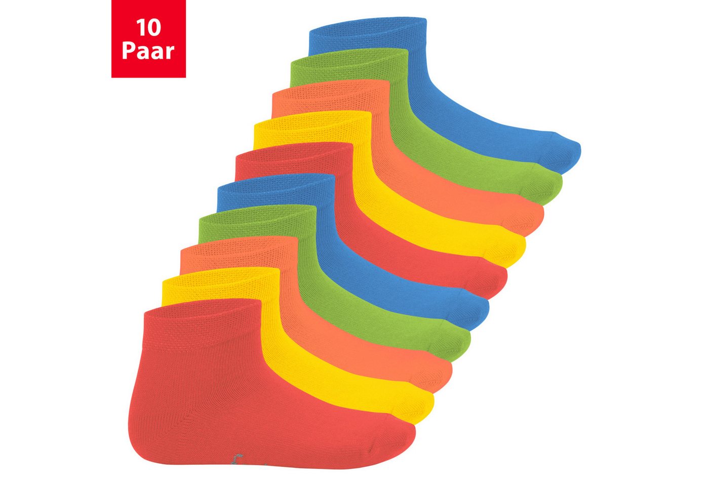 Footstar Kurzsocken EVERYDAY! 10 Paar Kinder Quarter Socken Kurzsocken Footstar Kurzsocken EVERYDAY! 10 Paar Kinder Quarter Socken Kurzsocken von Footstar
