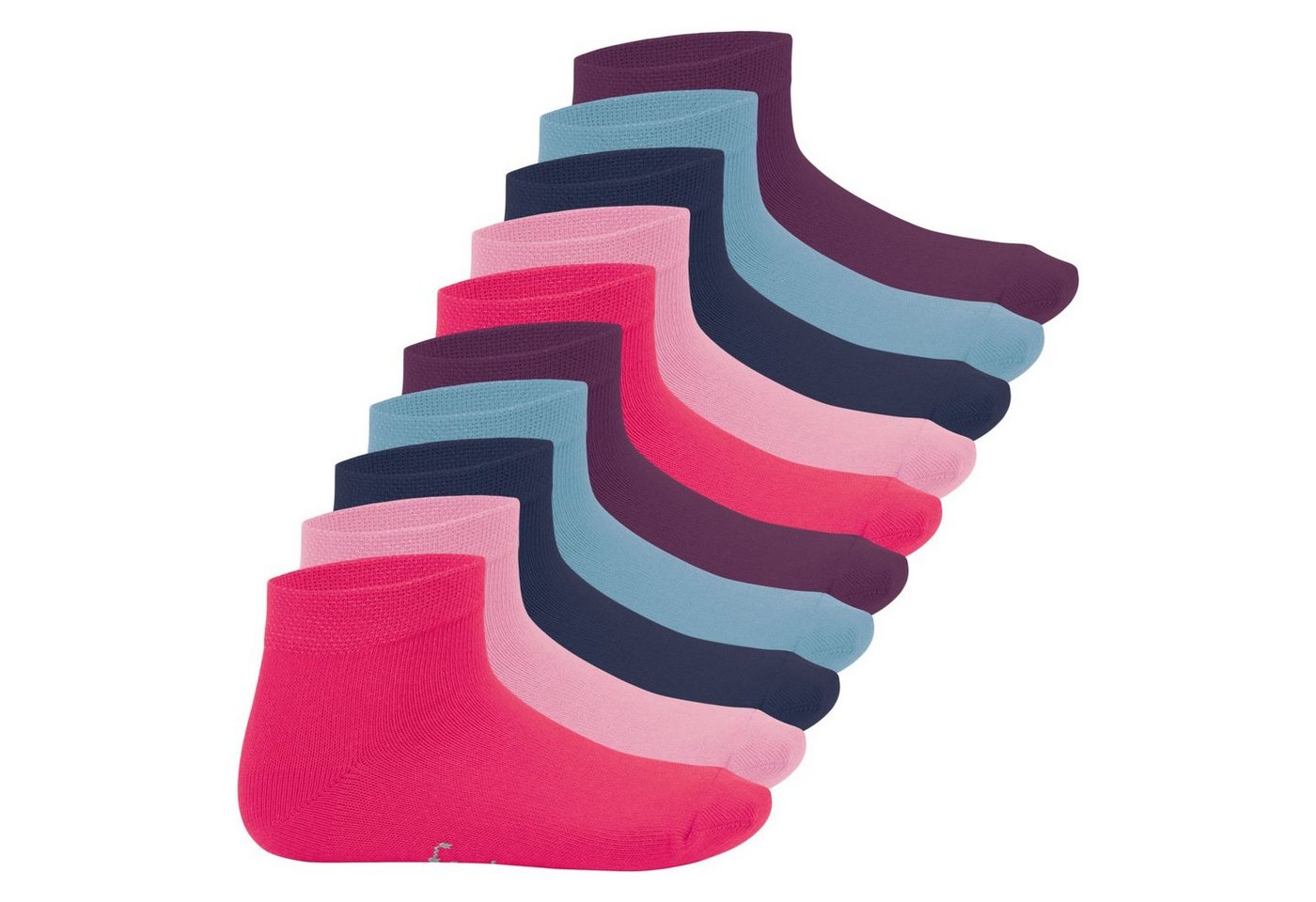 Footstar Kurzsocken Sneak it! Kinder Kurzschaft Socken (10 Paar) Mädchen & Jungen von Footstar