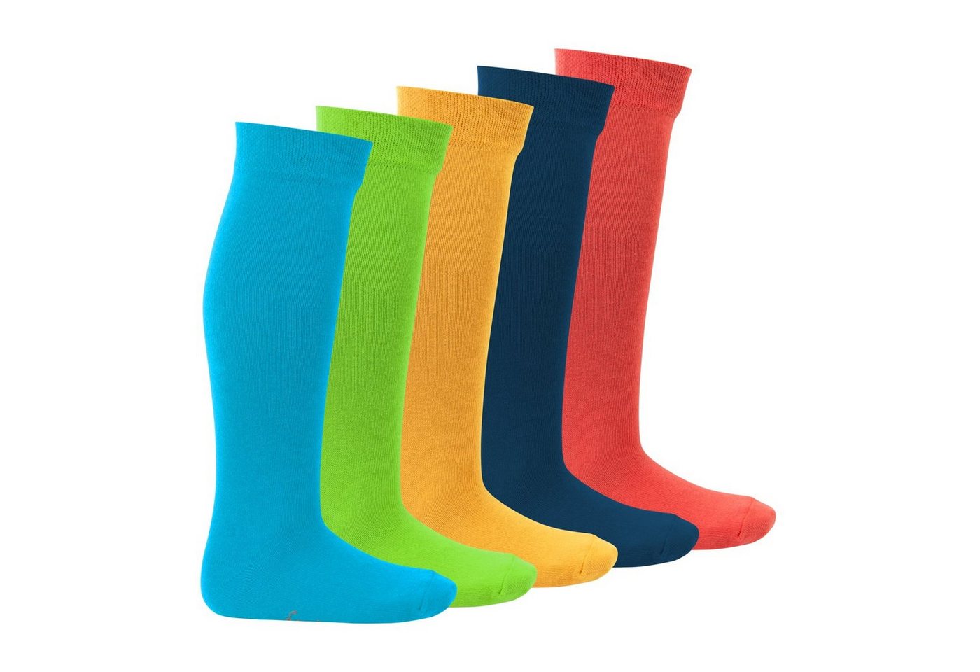 Footstar Langsocken Everyday! Kinder Kniestrümpfe (5 Paar) für Mädchen und Jungen von Footstar