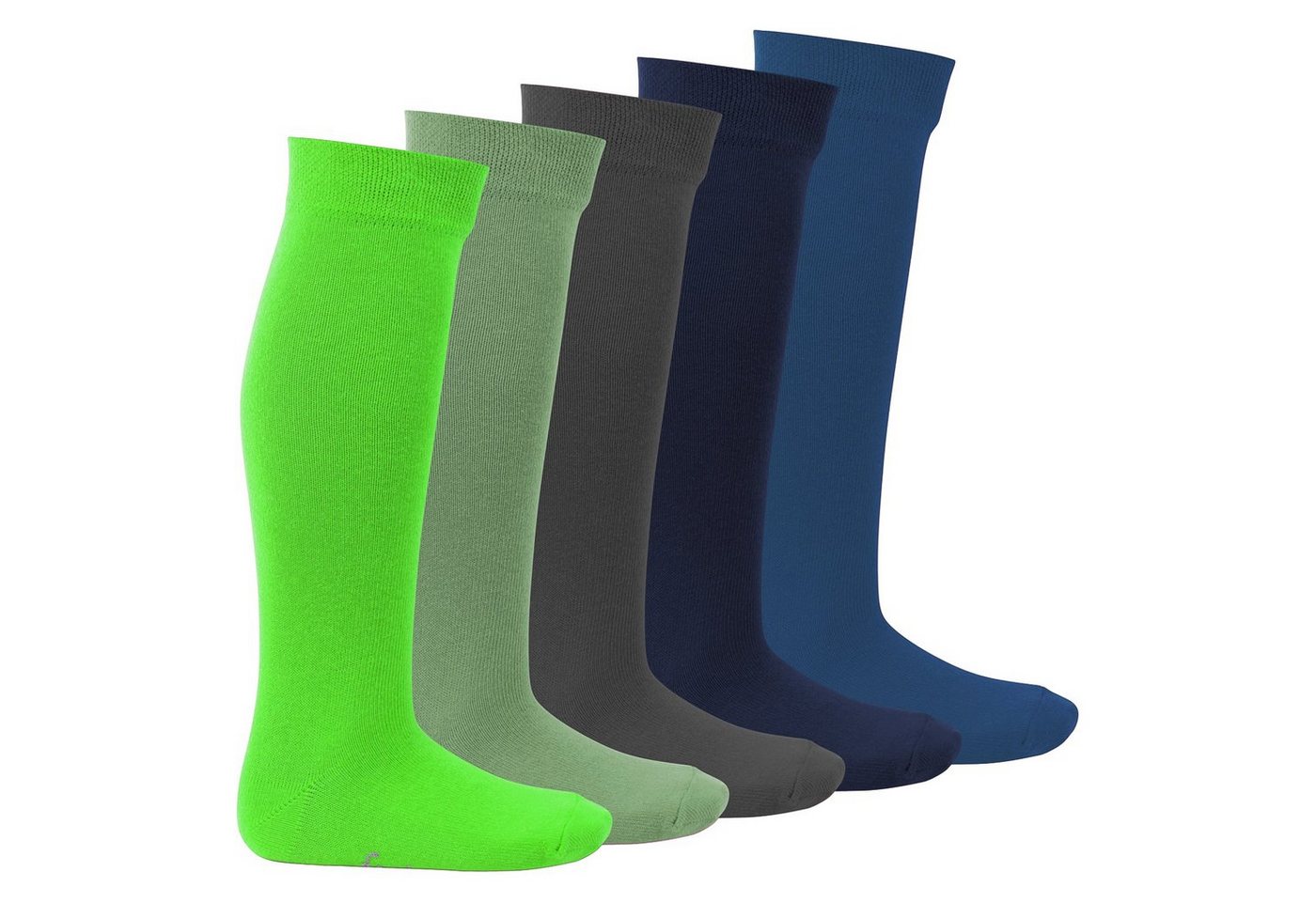 Footstar Langsocken Everyday! Kinder Kniestrümpfe (5 Paar) für Mädchen und Jungen von Footstar