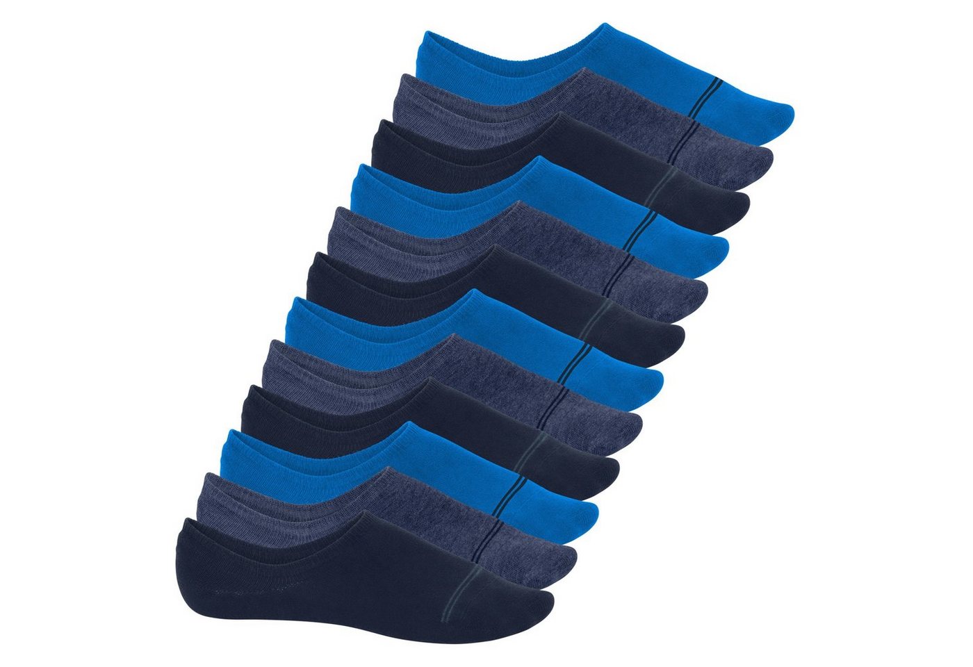 Footstar Sneakersocken Damen & Herren Füßlinge mit Anti-Slip für - Sneak it! von Footstar