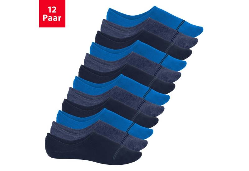 Footstar Sneakersocken Damen & Herren Füßlinge mit Anti-Slip für - Sneak it! von Footstar